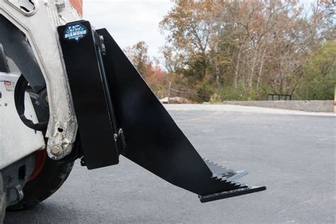 grubbing attachment for skid steer|tractor tree grubber attachment.